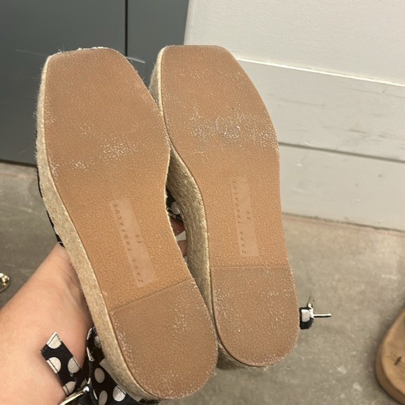 Zara polka dot platform espadrilles - Picture 5 of 6